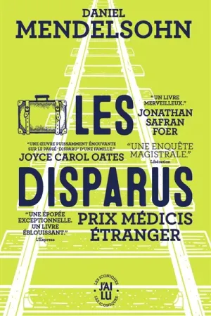 Couverture de Les Disparus, Daniel Mendelsohn